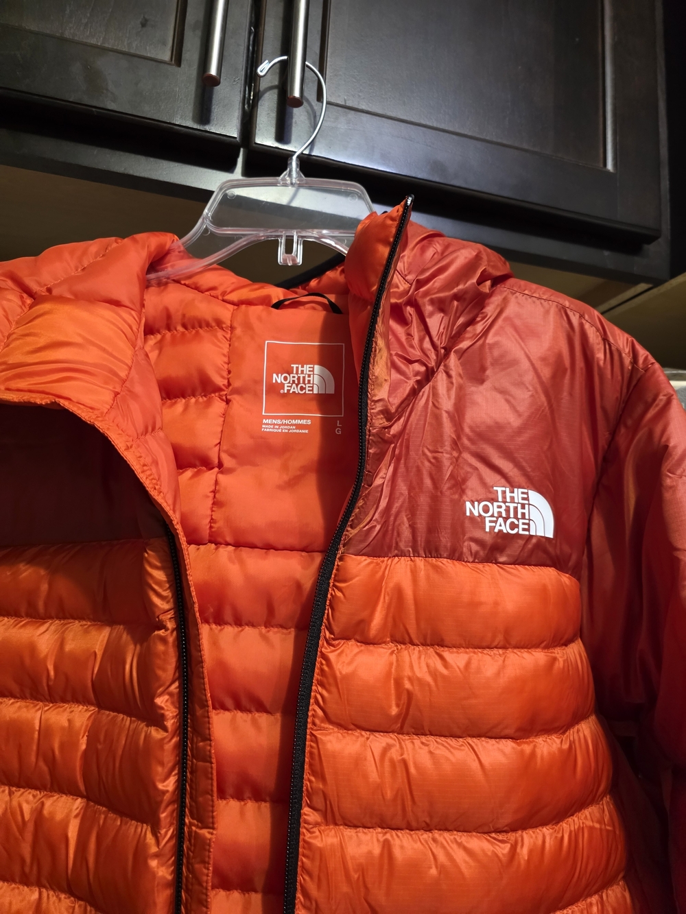 The North Face Women’s Hooded Packable Puffer Jacket Men Size Large - Picture 14 of 16